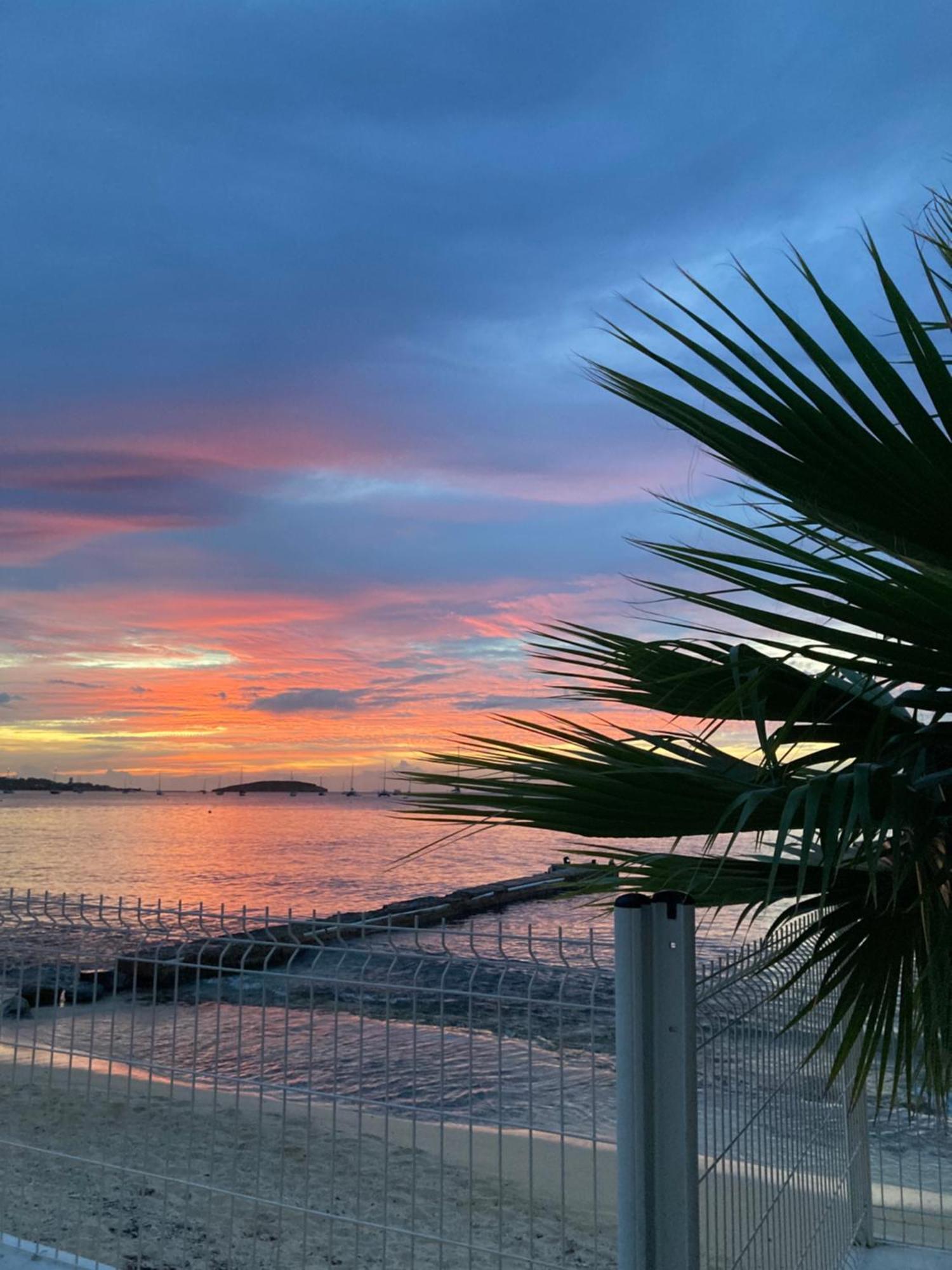 Appartement Pieds Dans L'Eau Vue Mer Acces Plage Et Piscine Marigot  Buitenkant foto
